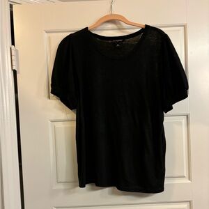 Black lightweight sweater top